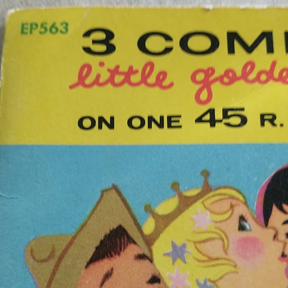 Vintage Little Golden Records EP 563 45 RPM EP - Picture 2 of 7